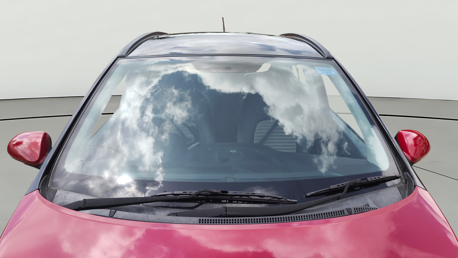 Used 2018 Hyundai Grand i10 Sportz 1.2 Kappa VTVT Dual Tone Petrol Manual exterior FRONT WINDSHIELD VIEW
