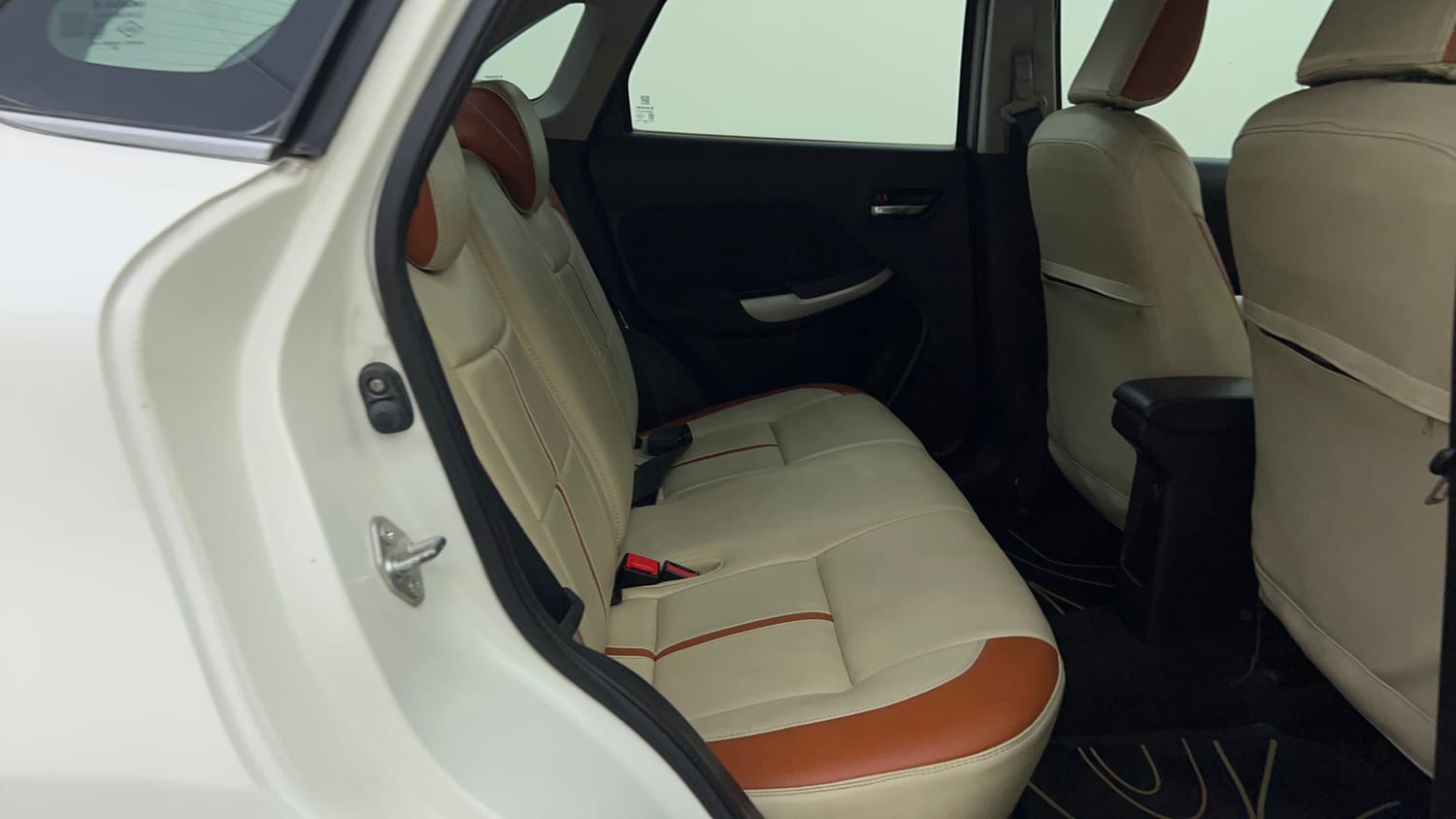 Used 2017 Maruti Suzuki Baleno Zeta 1.2 AT Petrol Automatic interior RIGHT SIDE REAR DOOR CABIN VIEW