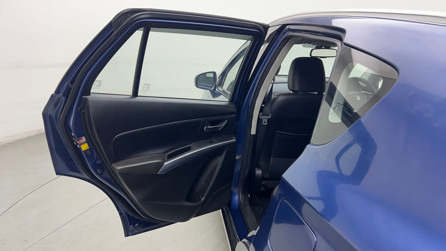 Used 2020 Maruti Suzuki S-Cross Alpha Petrol Manual interior LEFT REAR DOOR OPEN VIEW