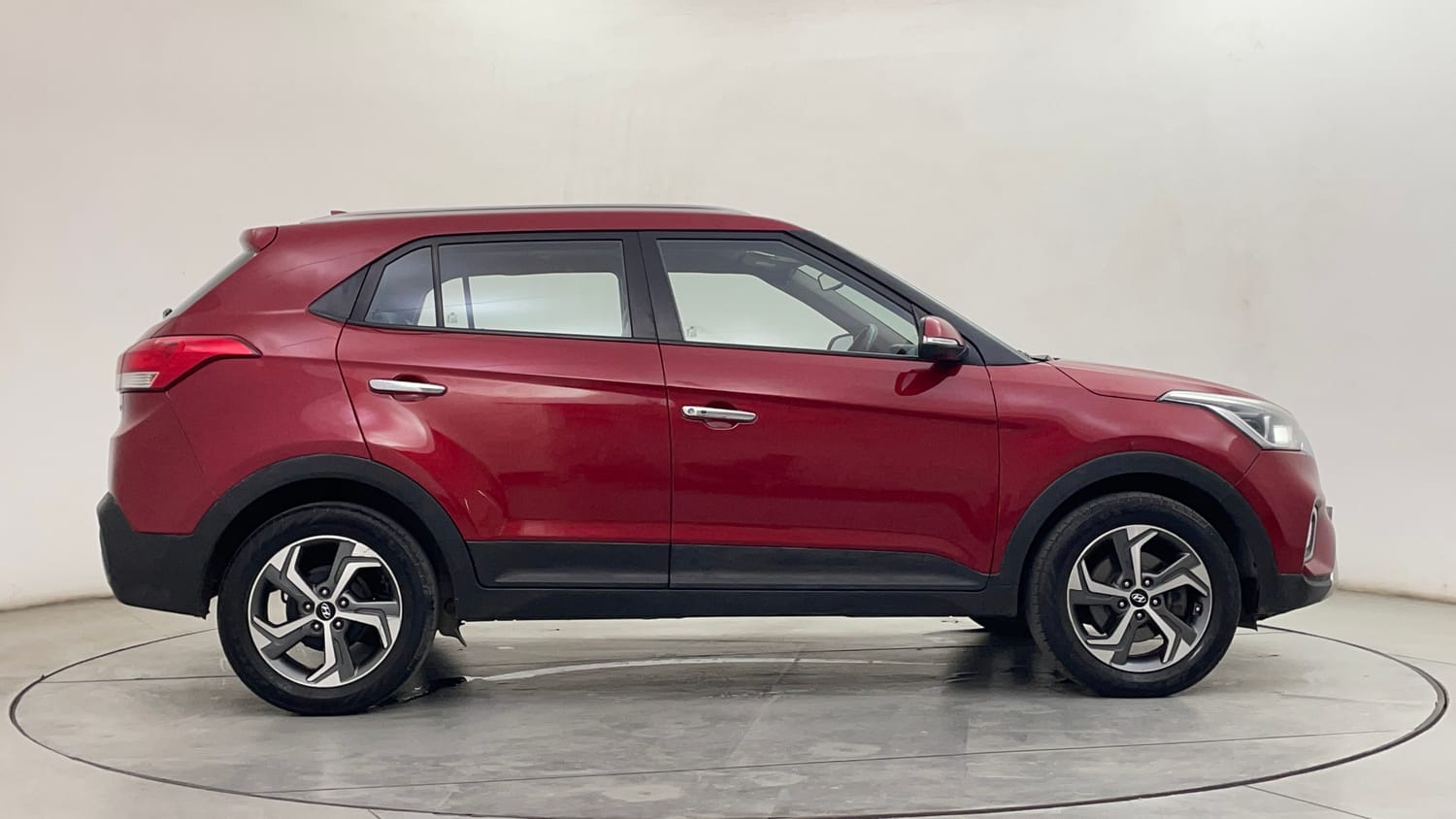 Used 2018 Hyundai Creta SX 1.6 (O) Petrol Petrol Manual exterior RIGHT SIDE VIEW