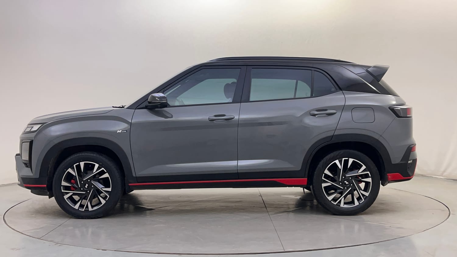 Used 2025 Hyundai Creta N-Line N10 1.5 Turbo MT Dual Tone Petrol Manual exterior LEFT SIDE VIEW