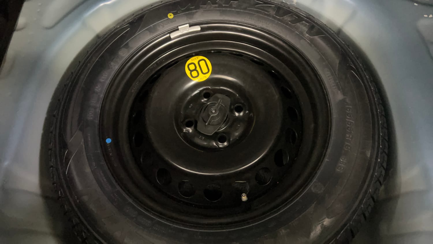 Used 2017 Maruti Suzuki Baleno Alpha 1.2 Petrol Manual tyres SPARE TYRE VIEW