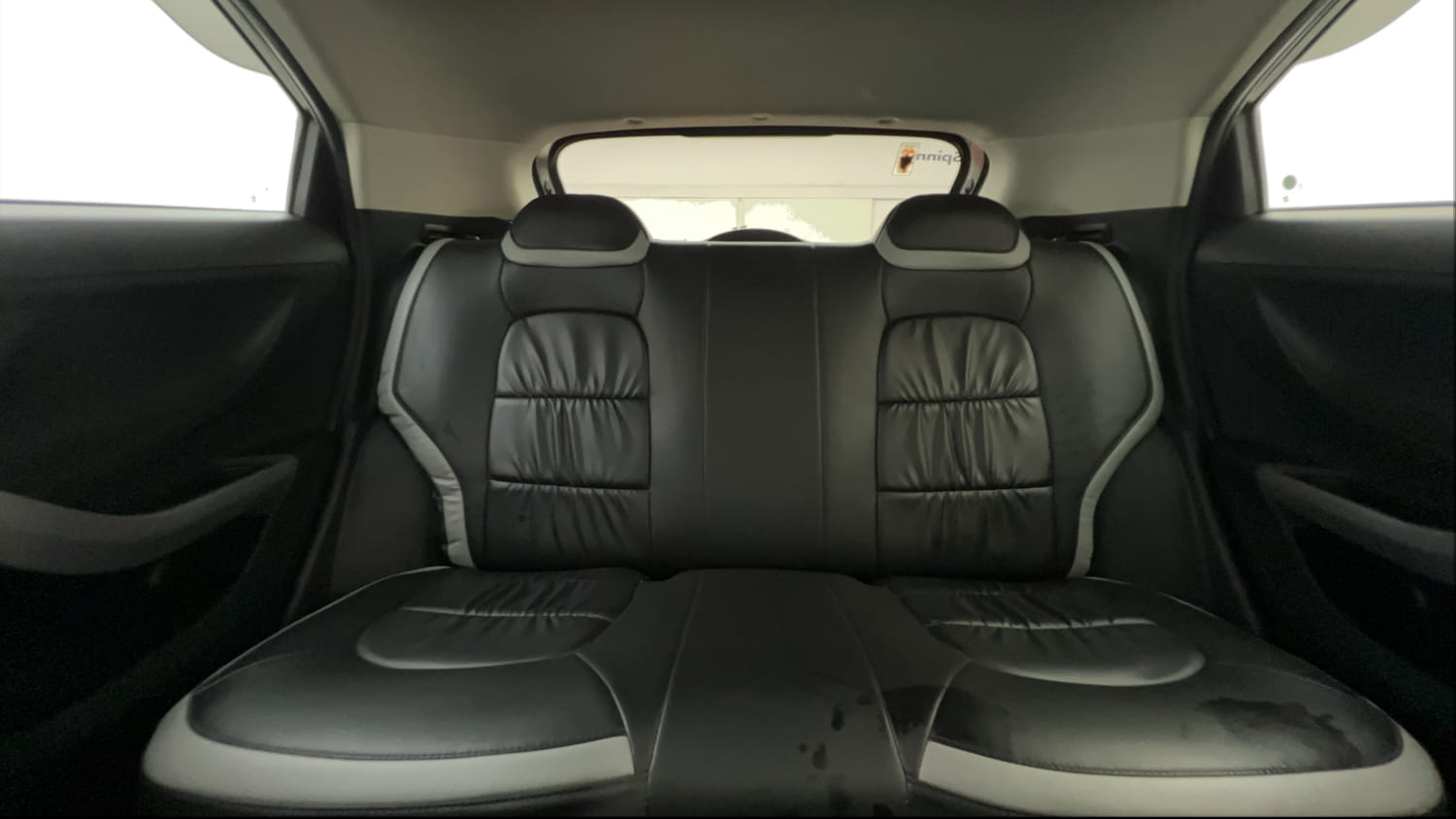Used 2022 Tata Nexon XMA (S) Diesel Diesel Automatic interior REAR SEAT CONDITION VIEW