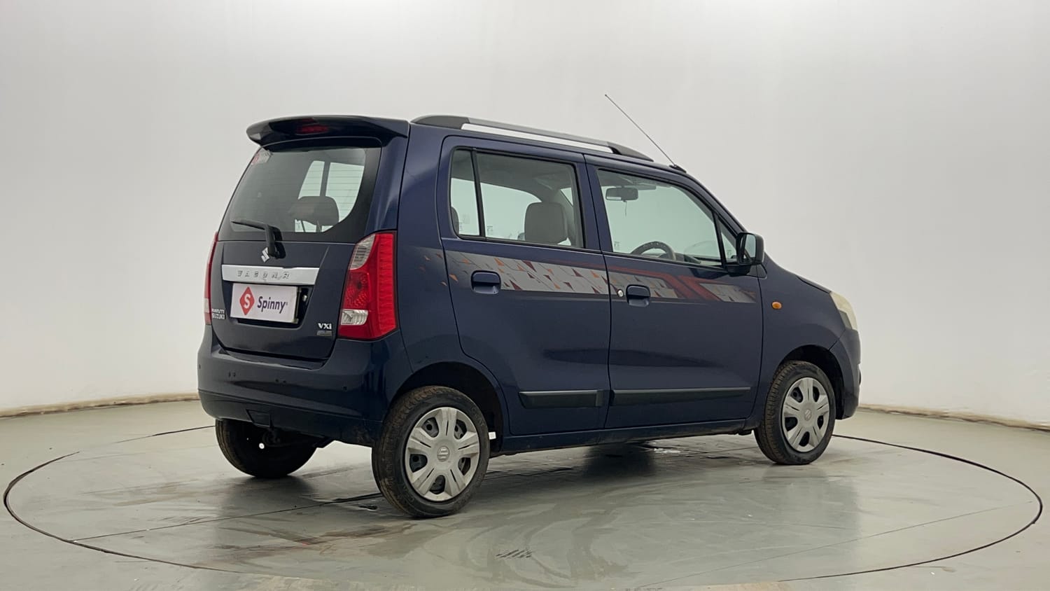 Used 2019 Maruti Suzuki Wagon R 1.0 VXI AMT Petrol Automatic exterior RIGHT REAR CORNER VIEW