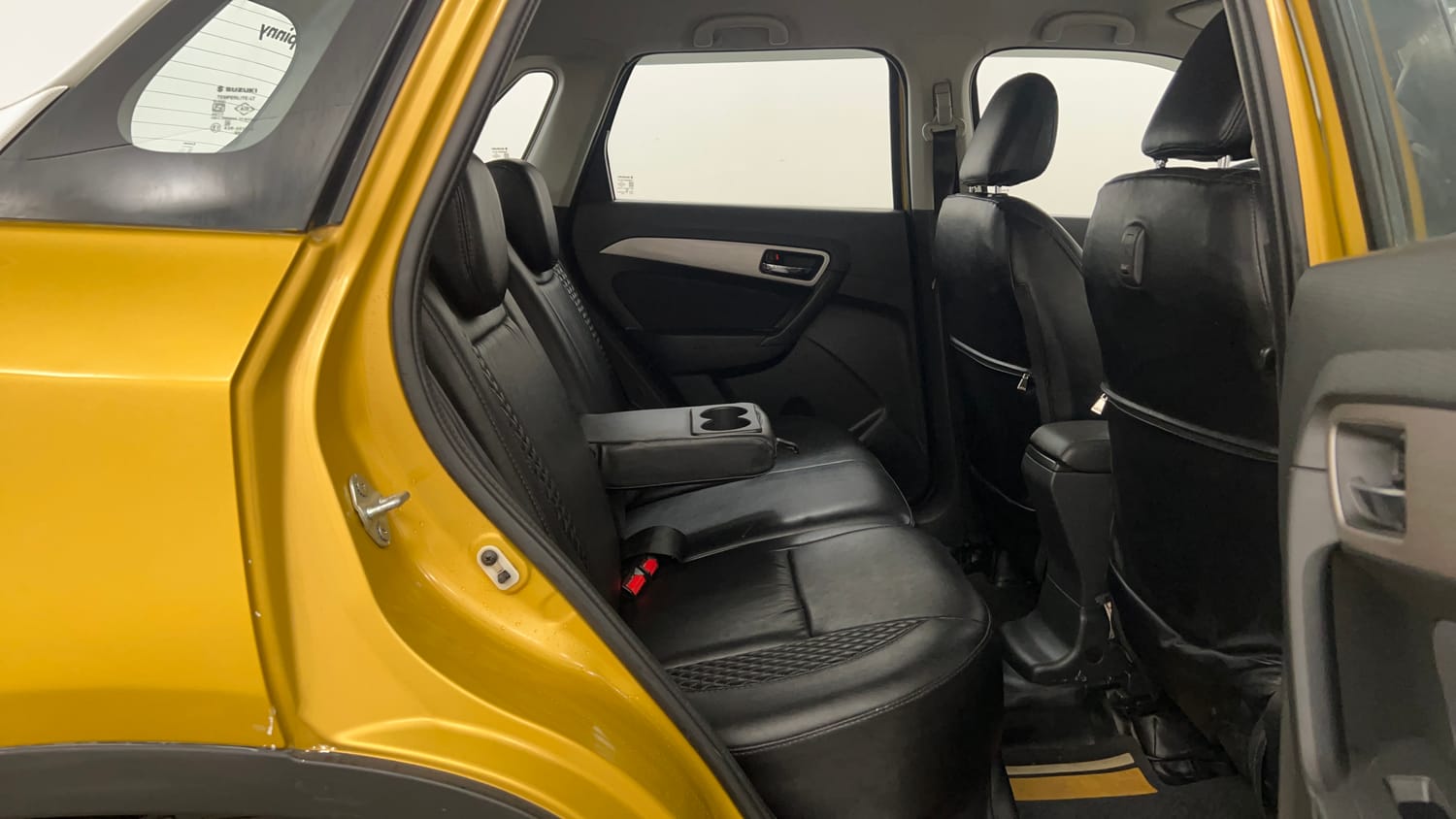 Used 2017 Maruti Suzuki Vitara Brezza ZDi+ Dual Tone Diesel Manual interior RIGHT SIDE REAR DOOR CABIN VIEW