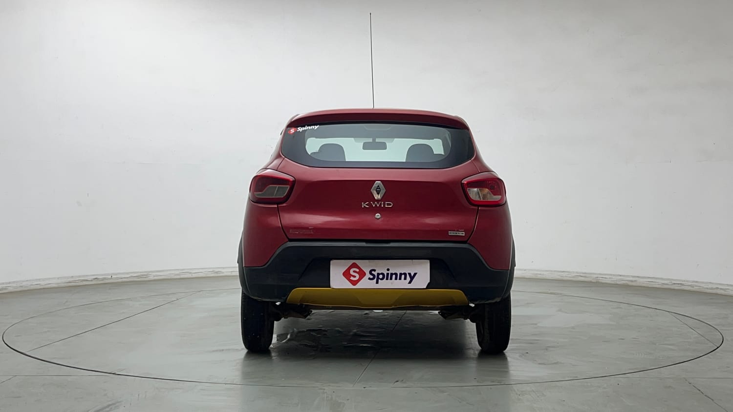 Used 2018 Renault Kwid 1.0 Marvel Iron Man Edition AMT Petrol Automatic exterior BACK VIEW