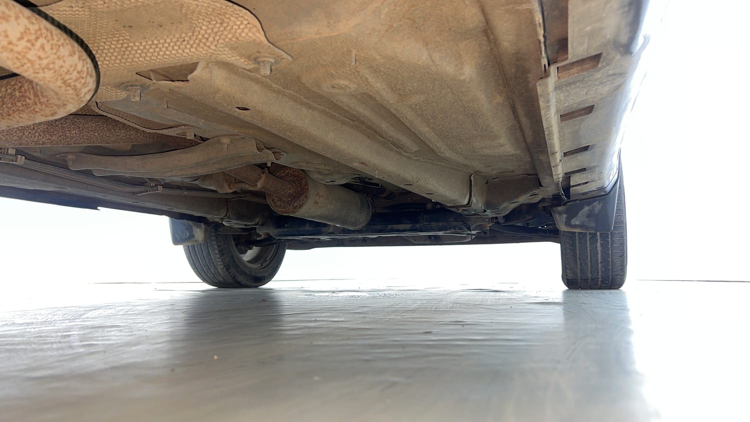 Used 2018 Ford EcoSport Titanium 1.5L Ti-VCT Petrol Manual extra REAR RIGHT UNDERBODY VIEW