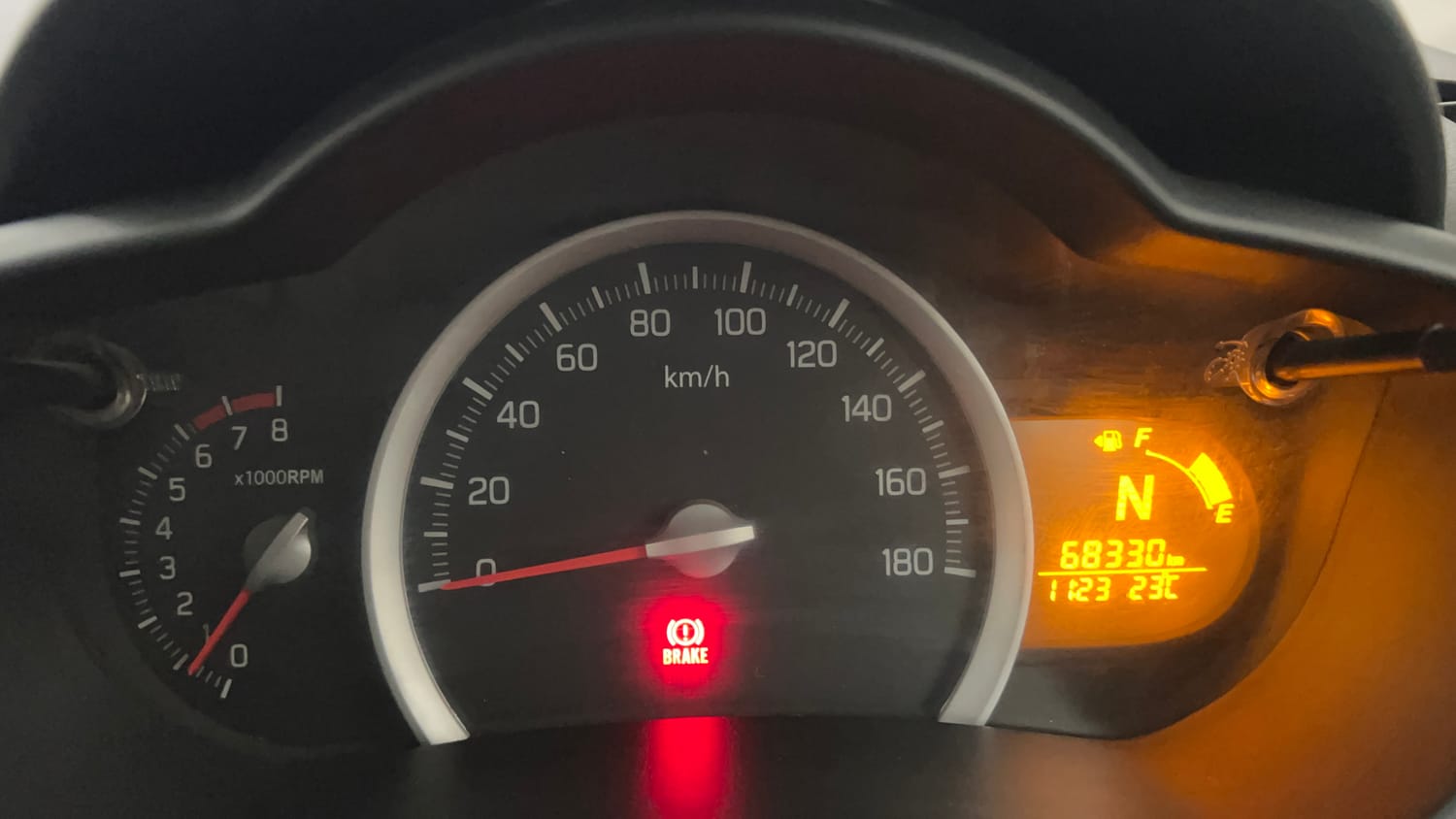 Used 2017 Maruti Suzuki Celerio VXi AMT Petrol Automatic interior CLUSTERMETER VIEW