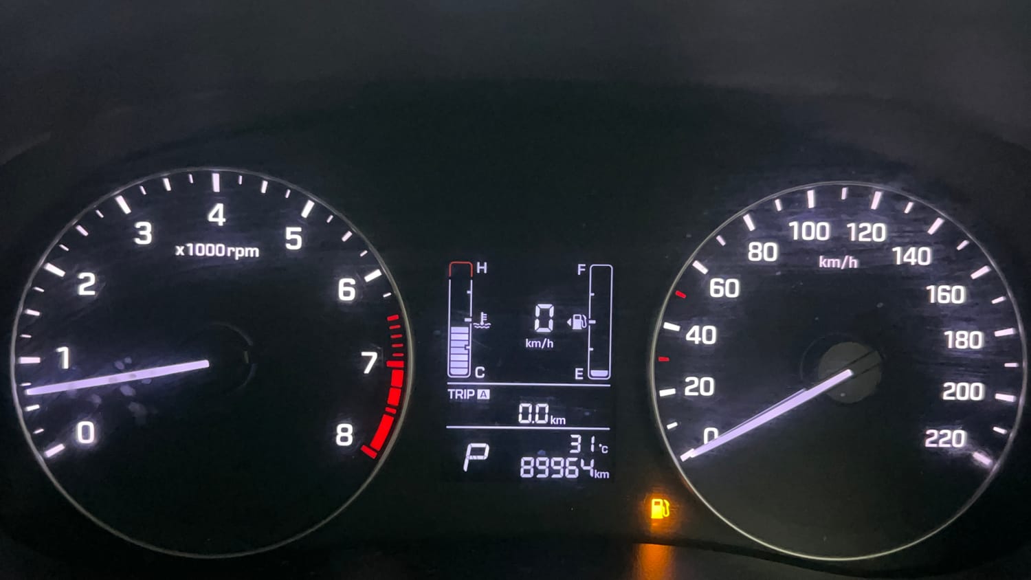 Used 2019 Hyundai Creta SX 1.6 AT Petrol Petrol Automatic interior CLUSTERMETER VIEW