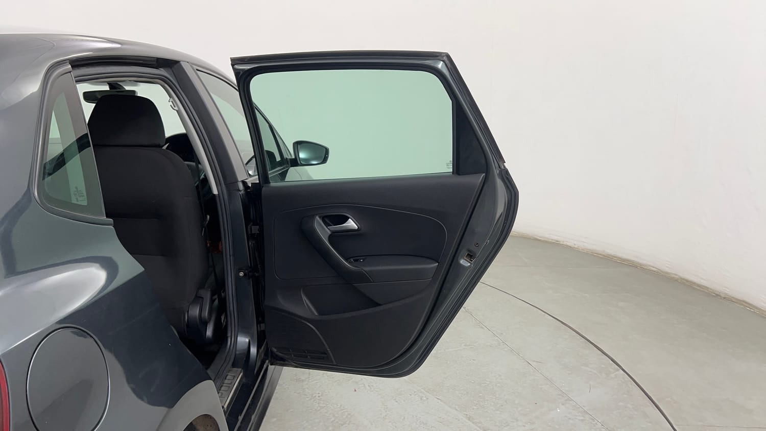 Used 2020 Volkswagen Polo Highline Plus 1.0L TSI Petrol Manual interior RIGHT REAR DOOR OPEN VIEW