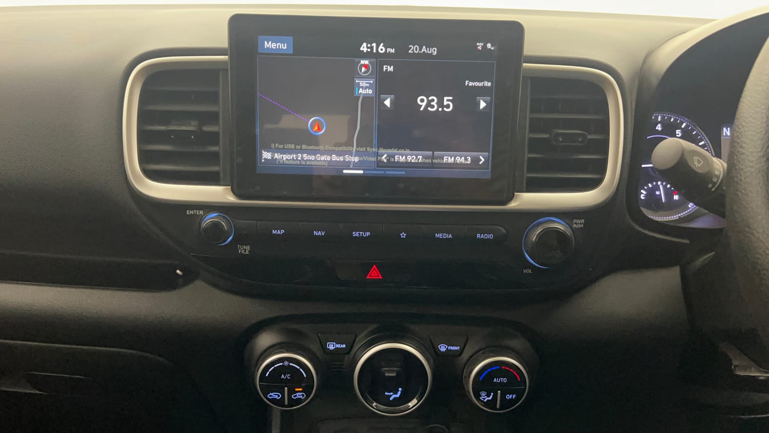 Used 2019 Hyundai Venue SX Plus 1.0 Turbo DCT Petrol Automatic top_features Integrated (in-dash) music system