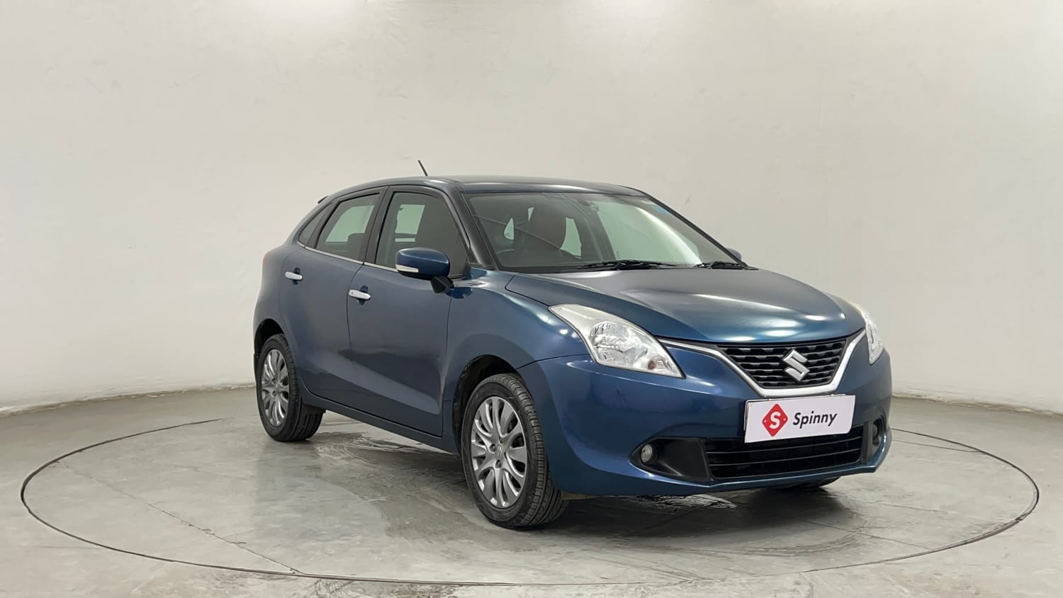 Used 2016 Maruti Suzuki Baleno Zeta 1.2 Petrol Manual exterior RIGHT FRONT CORNER VIEW