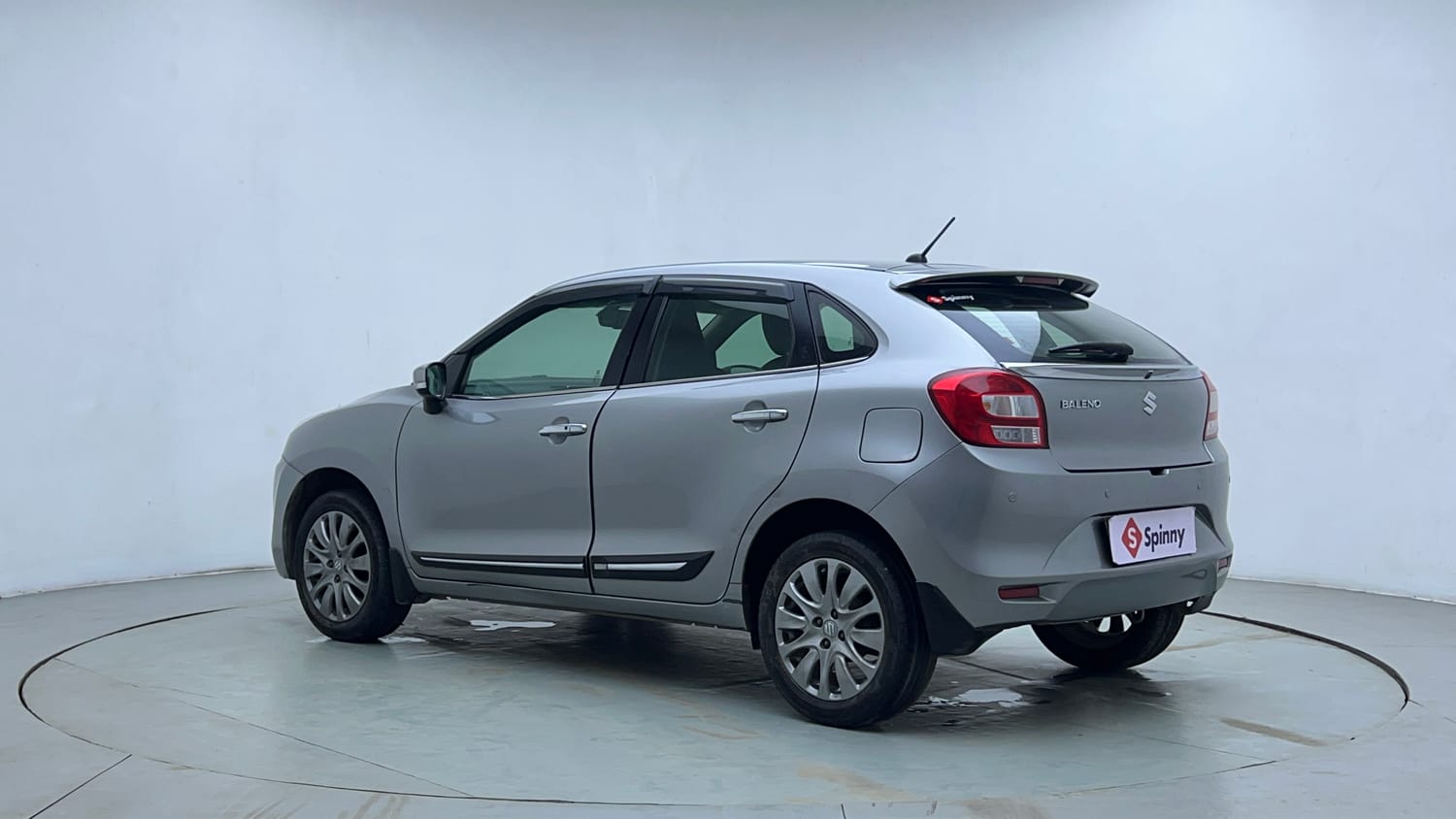 Used 2018 Maruti Suzuki Baleno Alpha 1.2 Petrol Manual exterior LEFT REAR CORNER VIEW