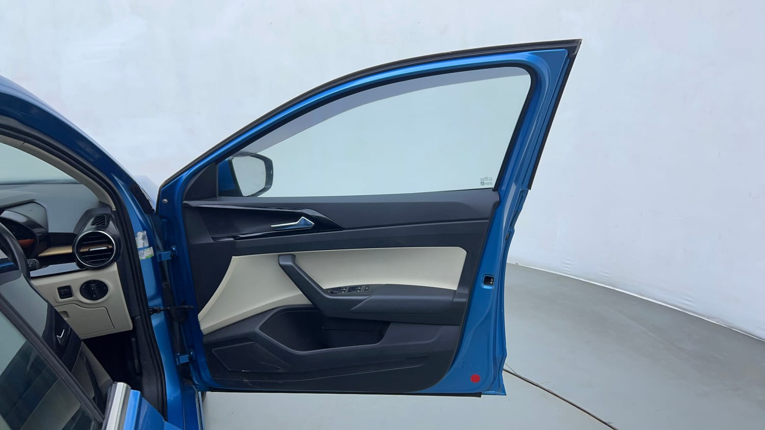Used 2022 Skoda Slavia Style 1.0L TSI MT Petrol Manual interior RIGHT FRONT DOOR OPEN VIEW