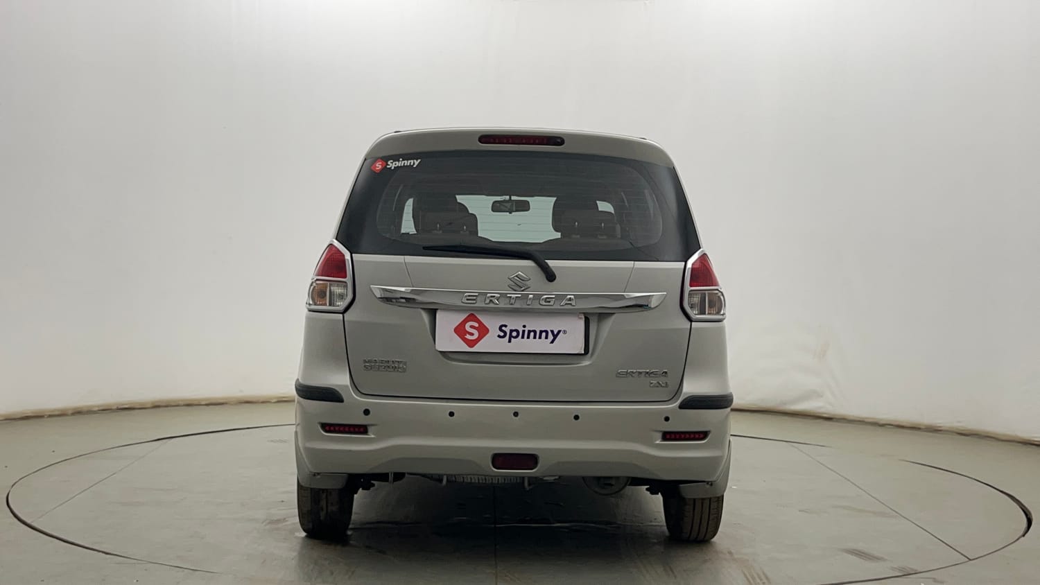Used 2014 Maruti Suzuki Ertiga ZXi Petrol Manual exterior BACK VIEW