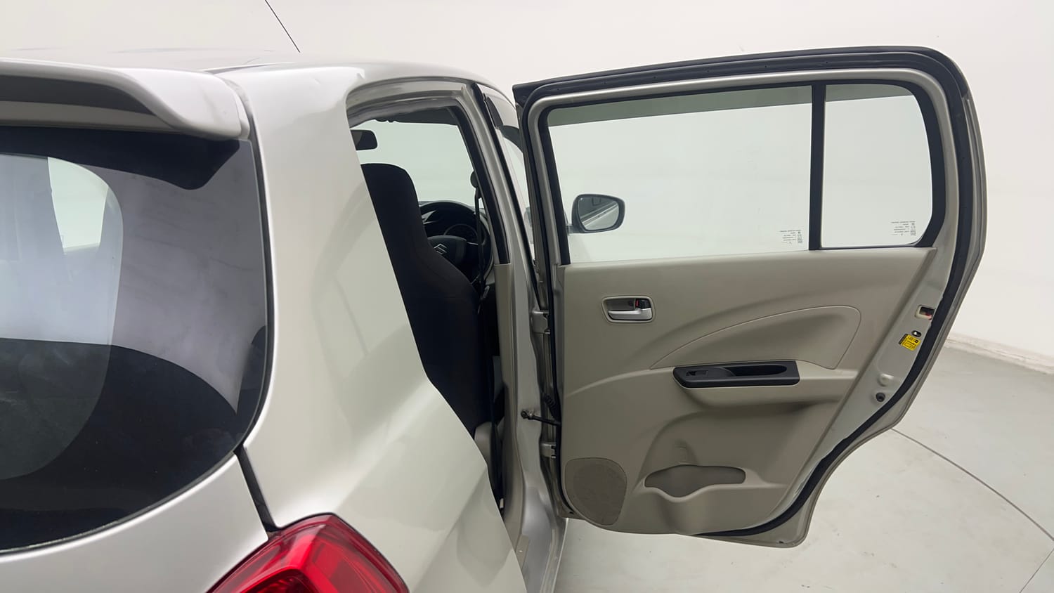 Used 2014 Maruti Suzuki Celerio VXi AMT Petrol Automatic interior RIGHT REAR DOOR OPEN VIEW
