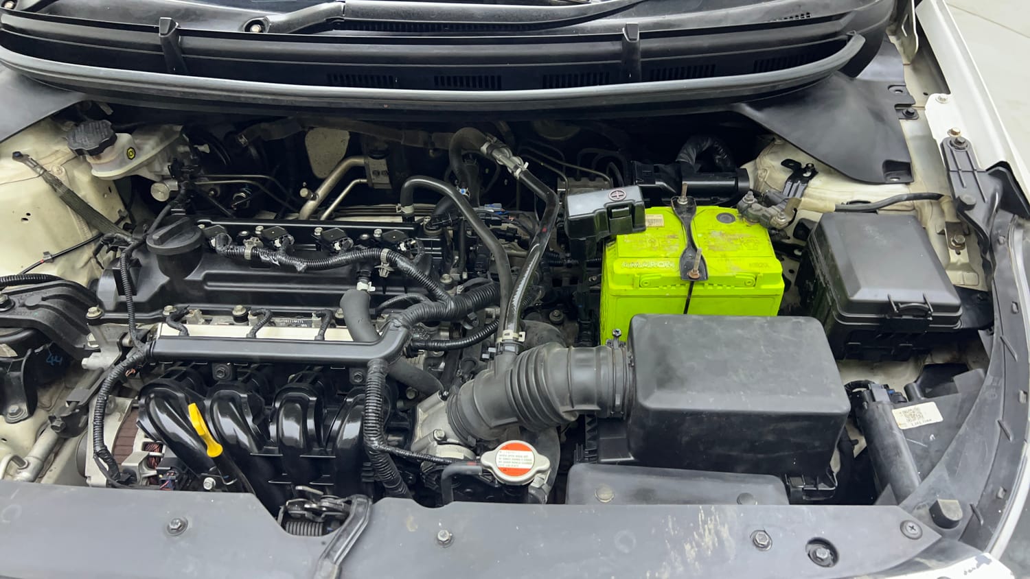Used 2019 Hyundai Elite i20 Asta 1.2 AT Petrol Automatic engine ENGINE LEFT SIDE VIEW