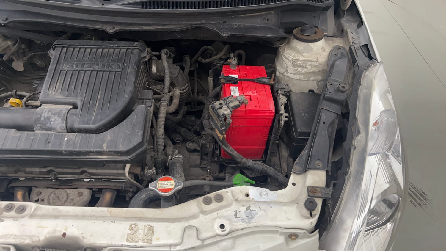 Used 2015 Maruti Suzuki Swift VXi Petrol Manual engine ENGINE LEFT SIDE VIEW