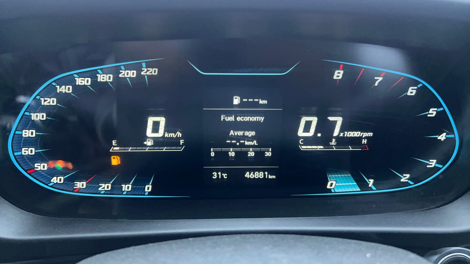 Used 2023 Hyundai New i20 Asta (O) 1.2 MT Petrol Manual interior CLUSTERMETER VIEW