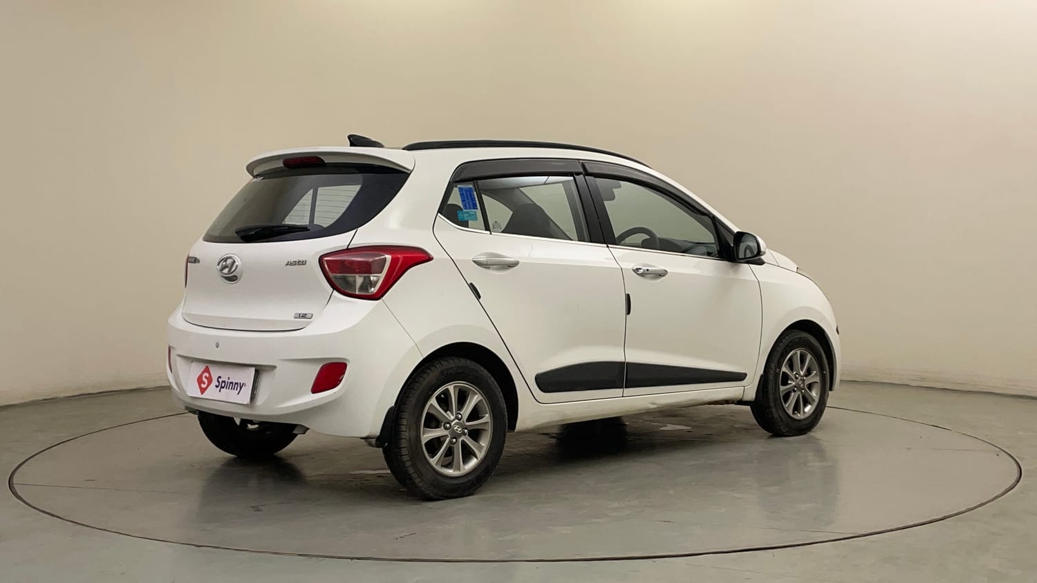 Used 2015 Hyundai Grand i10 Asta 1.2 Kappa VTVT (O) Petrol Manual exterior RIGHT REAR CORNER VIEW