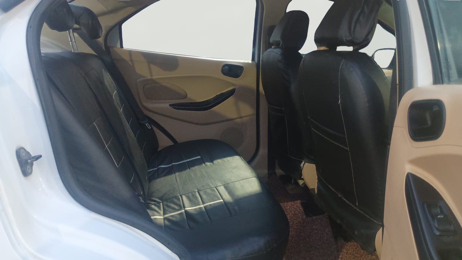 Used 2016 Ford Figo Aspire Trend 1.5 TDCi Diesel Manual interior RIGHT SIDE REAR DOOR CABIN VIEW