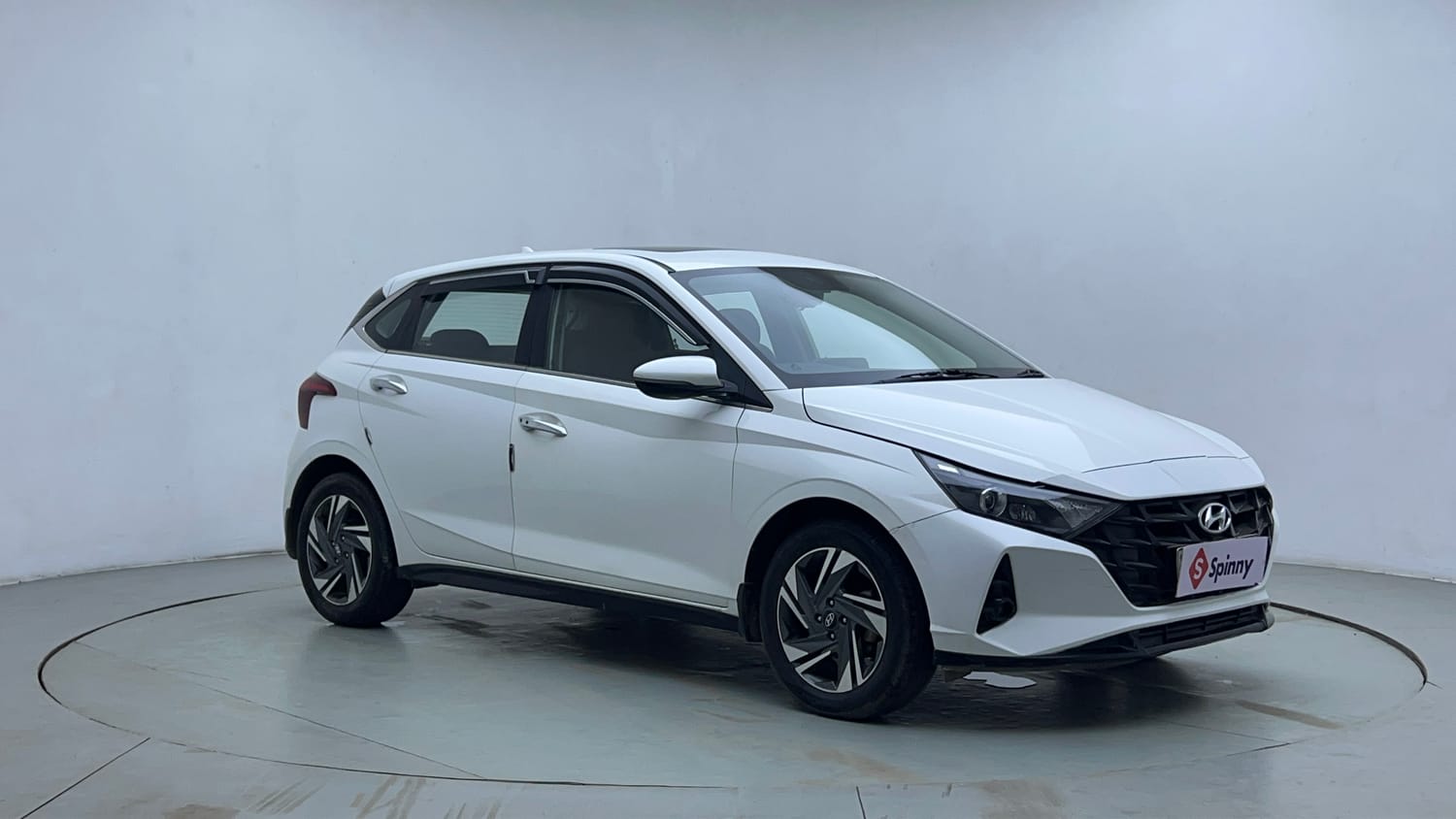Used 2023 Hyundai New i20 Asta (O) 1.2 MT Petrol Manual exterior RIGHT FRONT CORNER VIEW