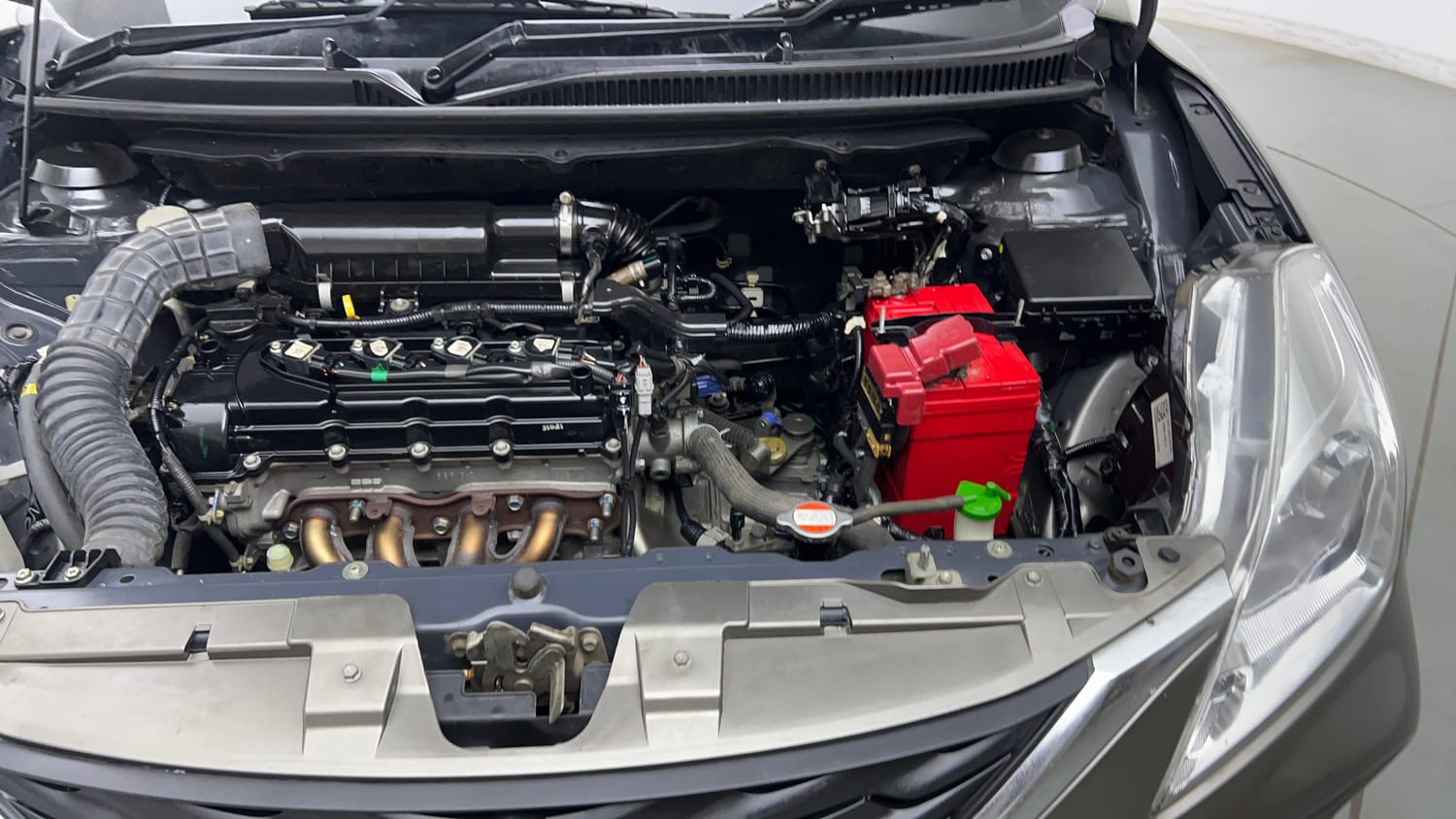 Used 2021 Maruti Suzuki Baleno Sigma Petrol Manual engine ENGINE LEFT SIDE VIEW