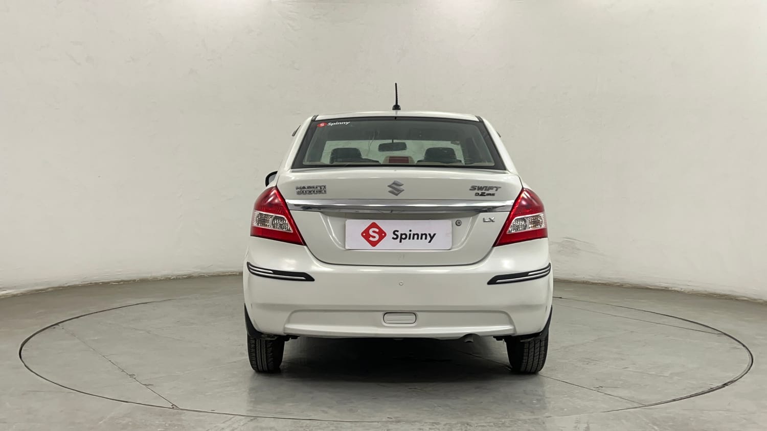 Used 2012 Maruti Suzuki Swift Dzire LXI Petrol Manual exterior BACK VIEW