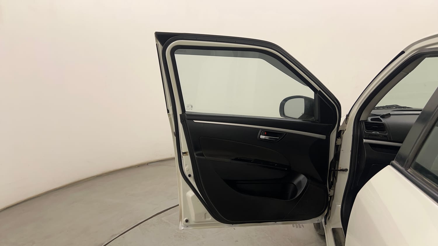 Used 2013 Maruti Suzuki Swift VXi Petrol Manual interior LEFT FRONT DOOR OPEN VIEW