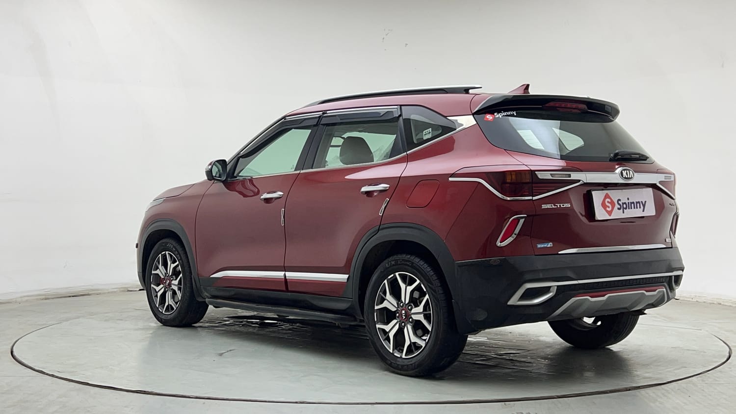 Used 2019 kia Seltos GTX Plus DCT 1.4 Petrol Automatic exterior LEFT REAR CORNER VIEW