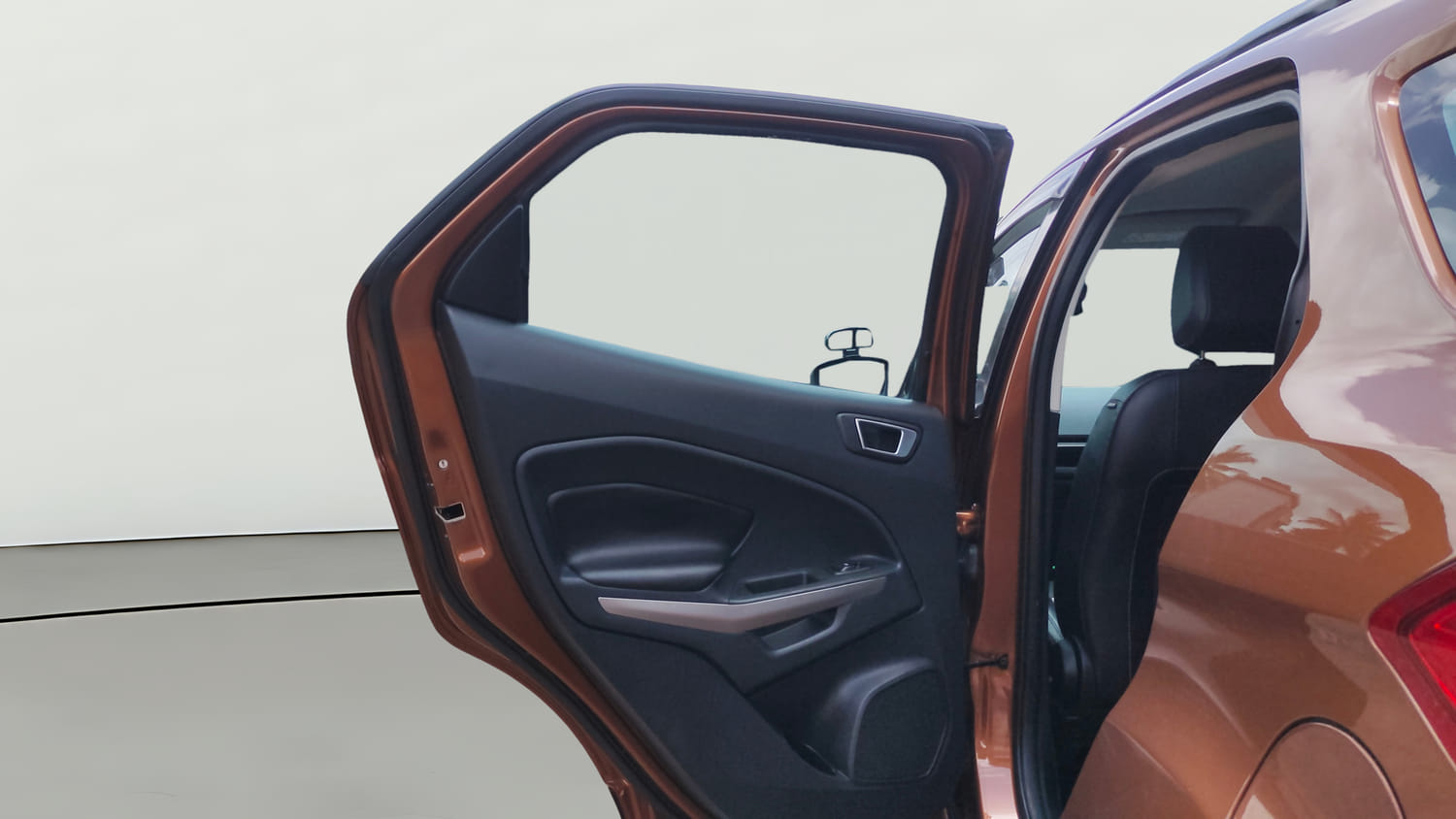 Used 2018 Ford EcoSport Titanium + 1.5L Ti-VCT AT Petrol Automatic interior LEFT REAR DOOR OPEN VIEW