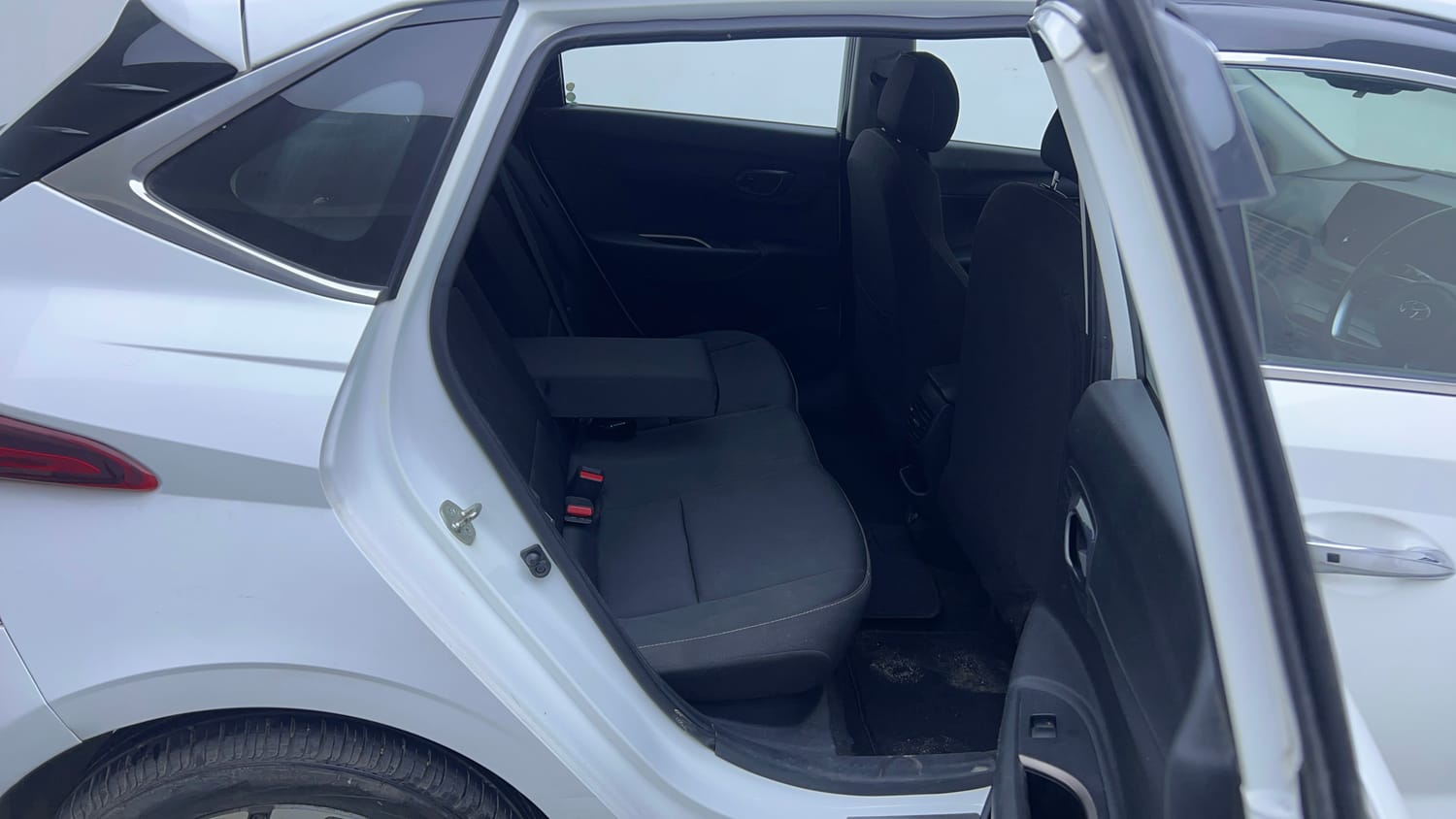 Used 2023 Hyundai New i20 Asta (O) 1.2 MT Petrol Manual interior RIGHT SIDE REAR DOOR CABIN VIEW