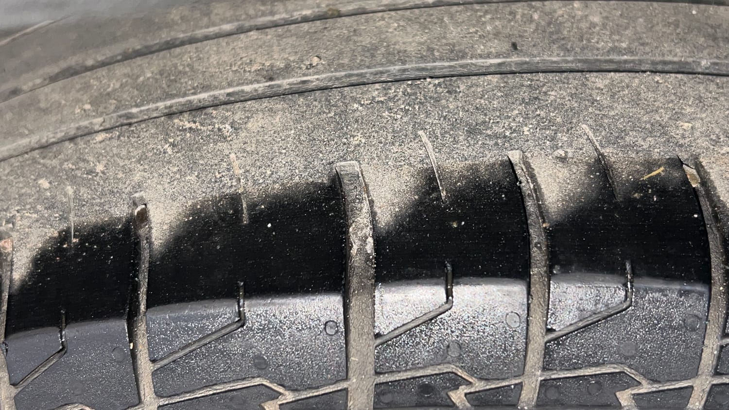Used 2023 Hyundai Creta SX 1.5 Petrol Petrol Manual tyres LEFT REAR TYRE TREAD VIEW
