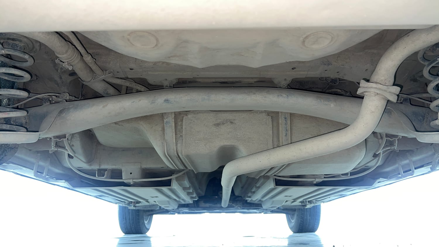Used 2018 Maruti Suzuki Vitara Brezza [2016-2020] VDi Diesel Manual extra REAR UNDERBODY VIEW (TAKEN FROM REAR)