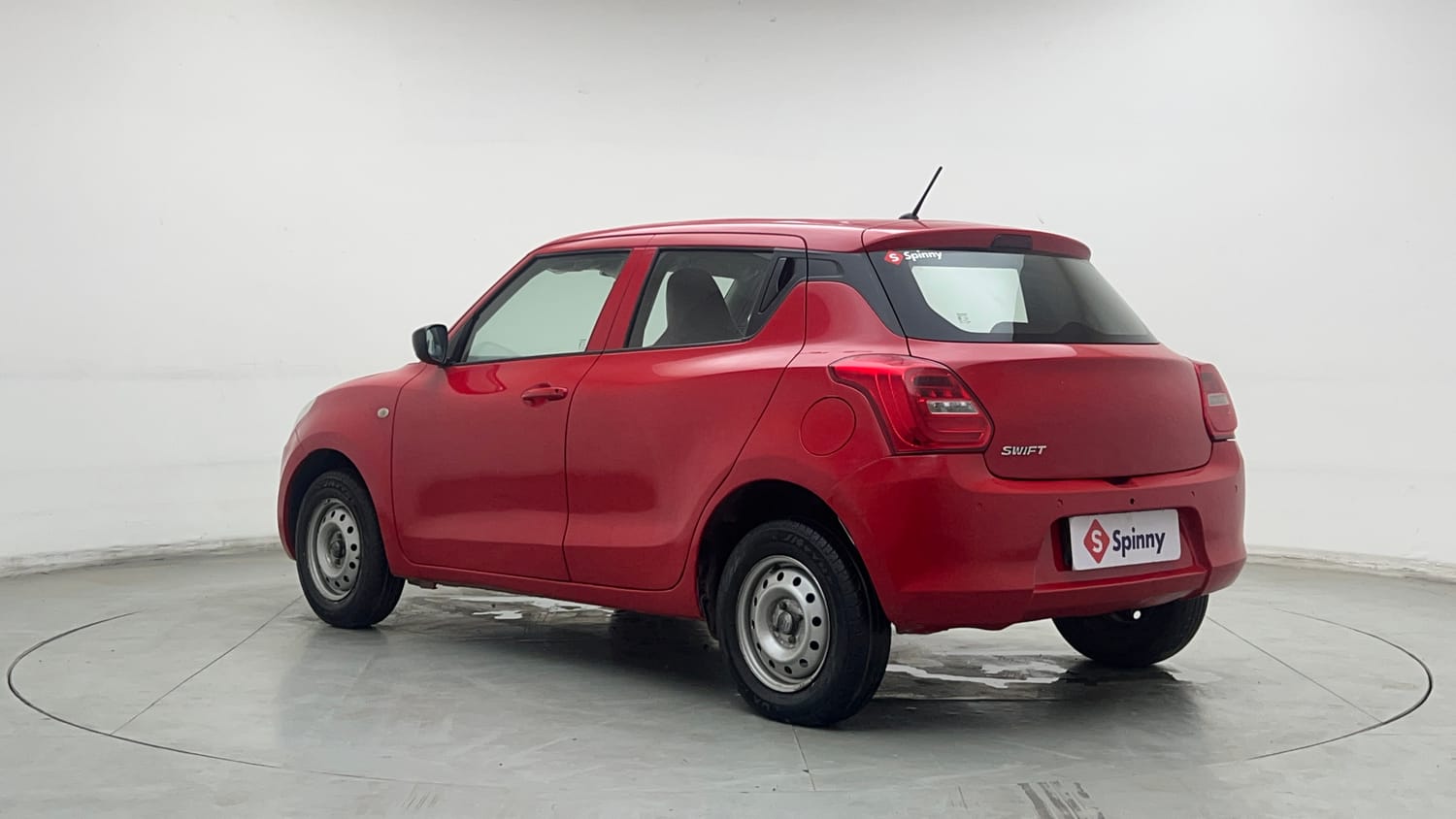 Used 2022 Maruti Suzuki Swift LXi Petrol Manual exterior LEFT REAR CORNER VIEW
