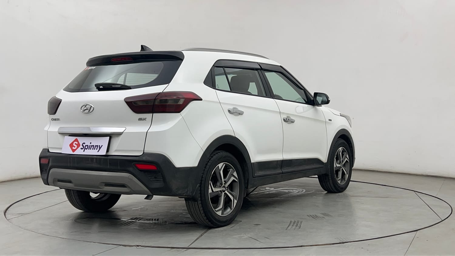 Used 2019 Hyundai Creta SX 1.6 AT Petrol Petrol Automatic exterior RIGHT REAR CORNER VIEW