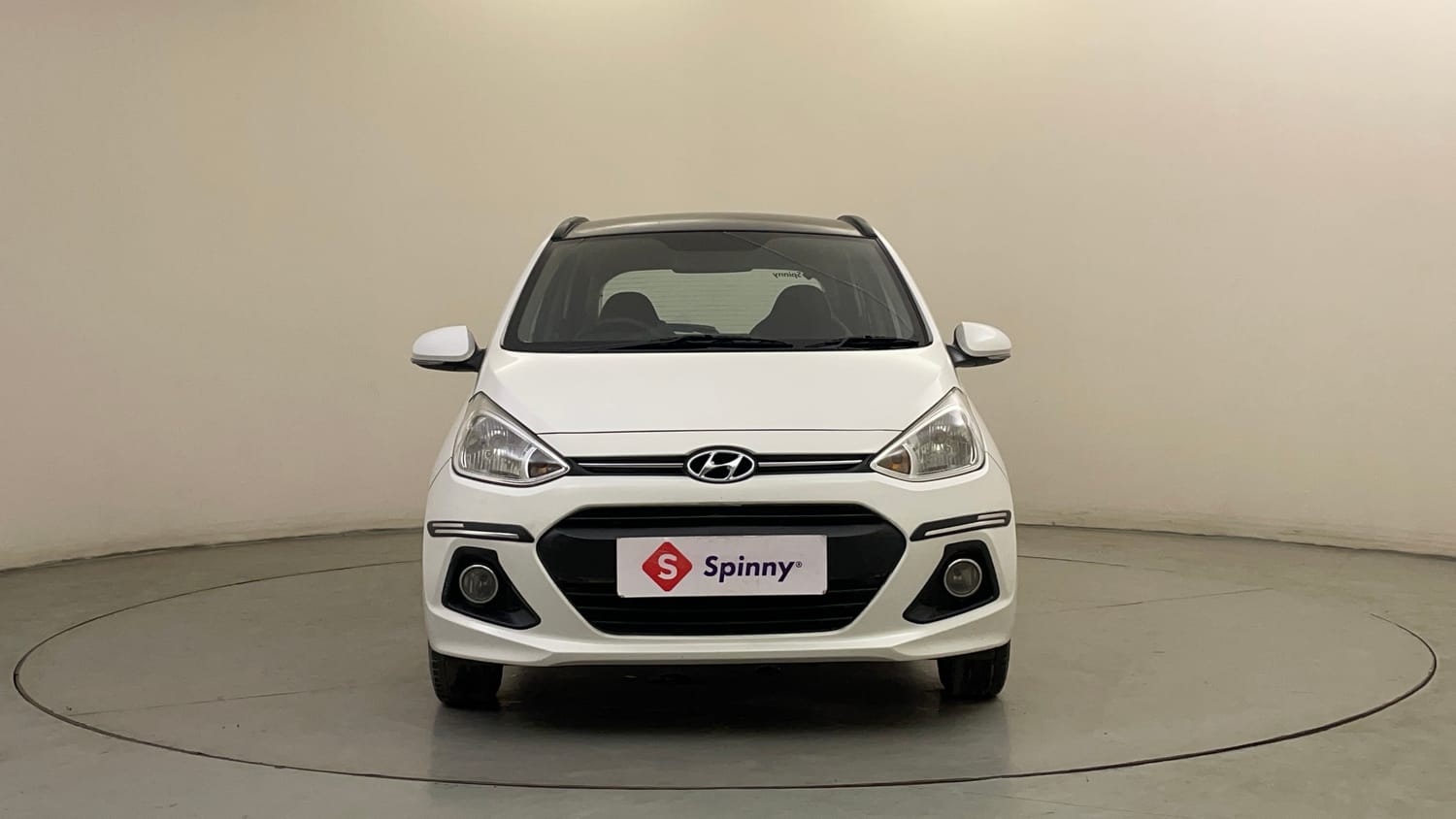 Used 2015 Hyundai Grand i10 Asta 1.2 Kappa VTVT (O) Petrol Manual exterior FRONT VIEW