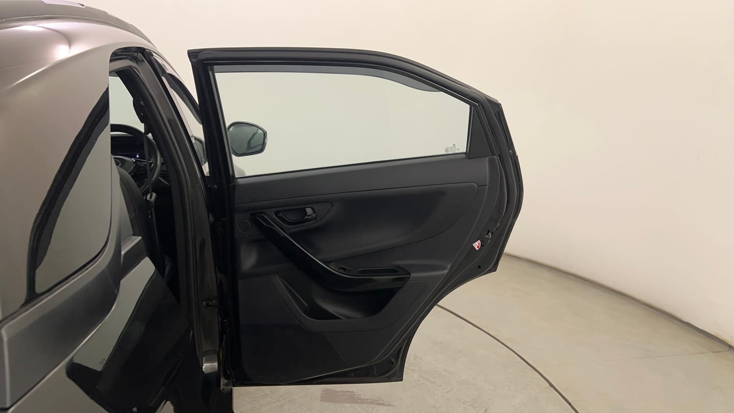 Used 2022 Tata Nexon XZA Plus (HS) Dark Edition Petrol Automatic interior RIGHT REAR DOOR OPEN VIEW