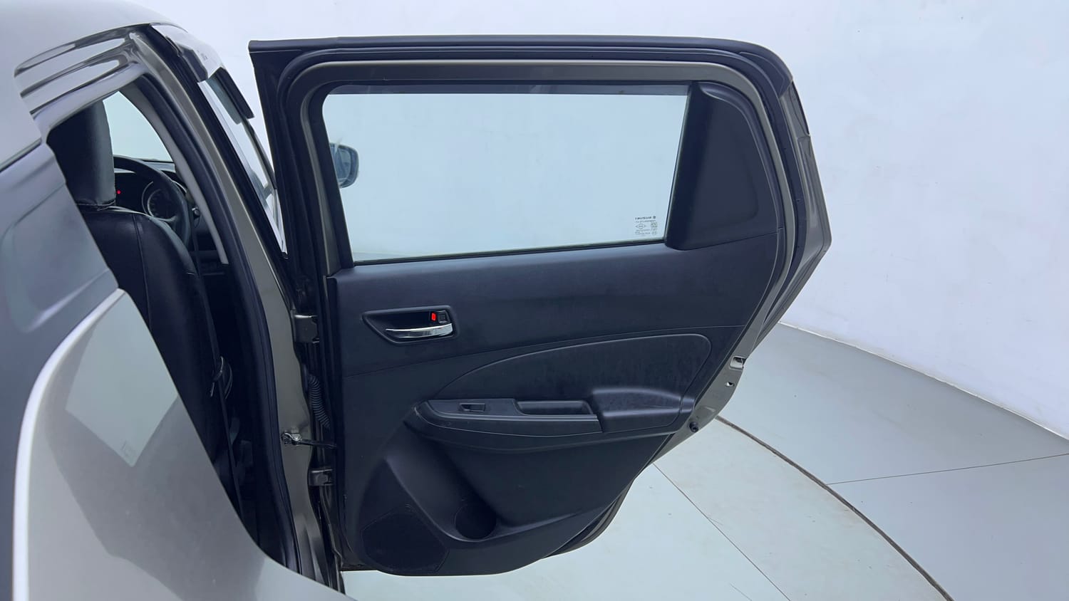 Used 2022 Maruti Suzuki Swift VXi Petrol Manual interior RIGHT REAR DOOR OPEN VIEW