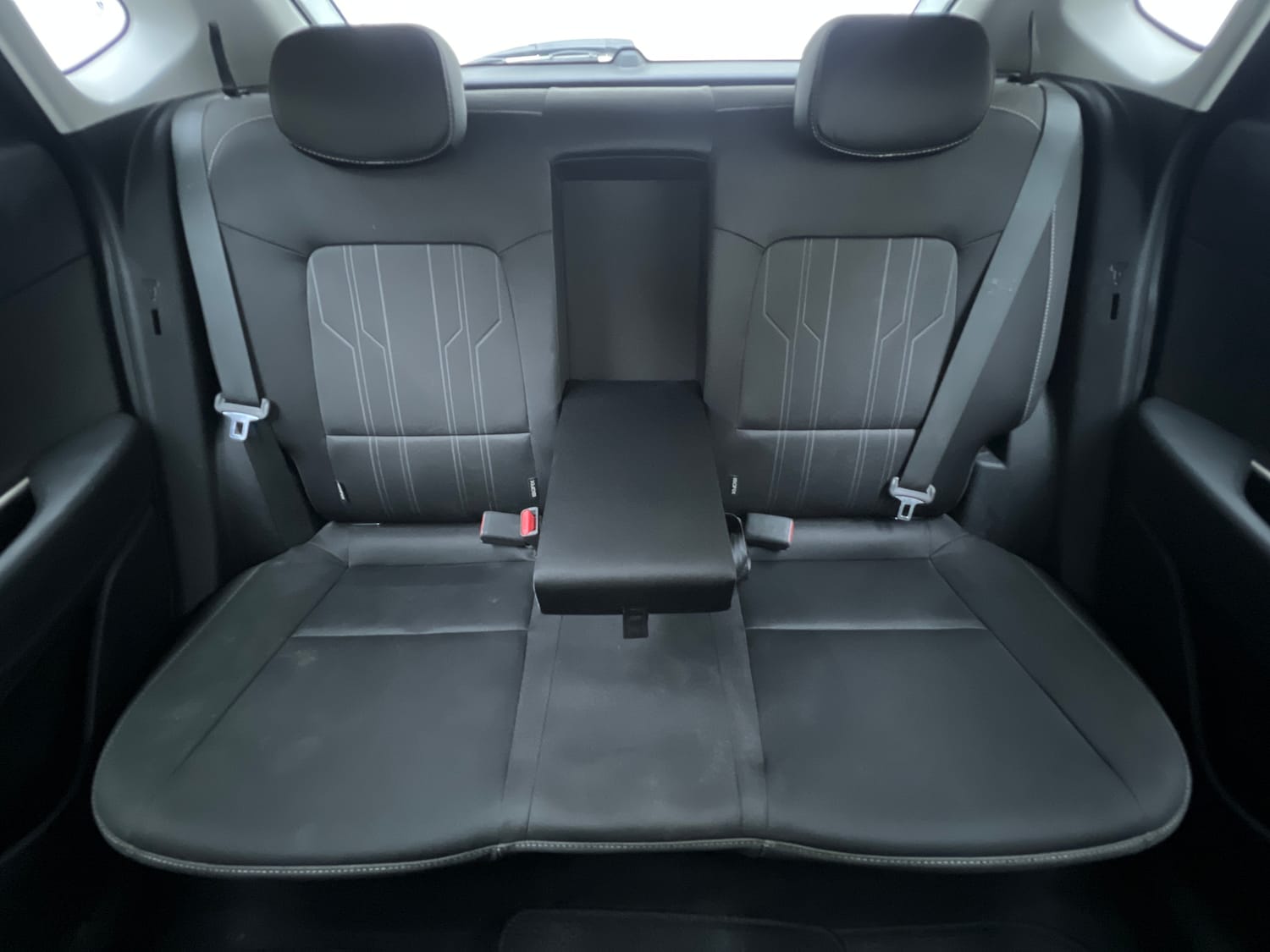 Used 2023 Hyundai New i20 Asta (O) 1.2 MT Petrol Manual interior REAR SEAT CONDITION VIEW