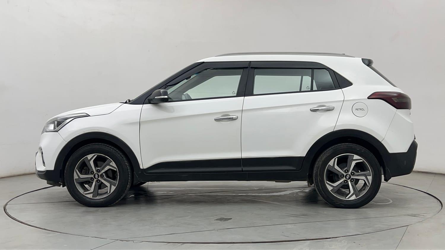 Used 2019 Hyundai Creta SX 1.6 AT Petrol Petrol Automatic exterior LEFT SIDE VIEW