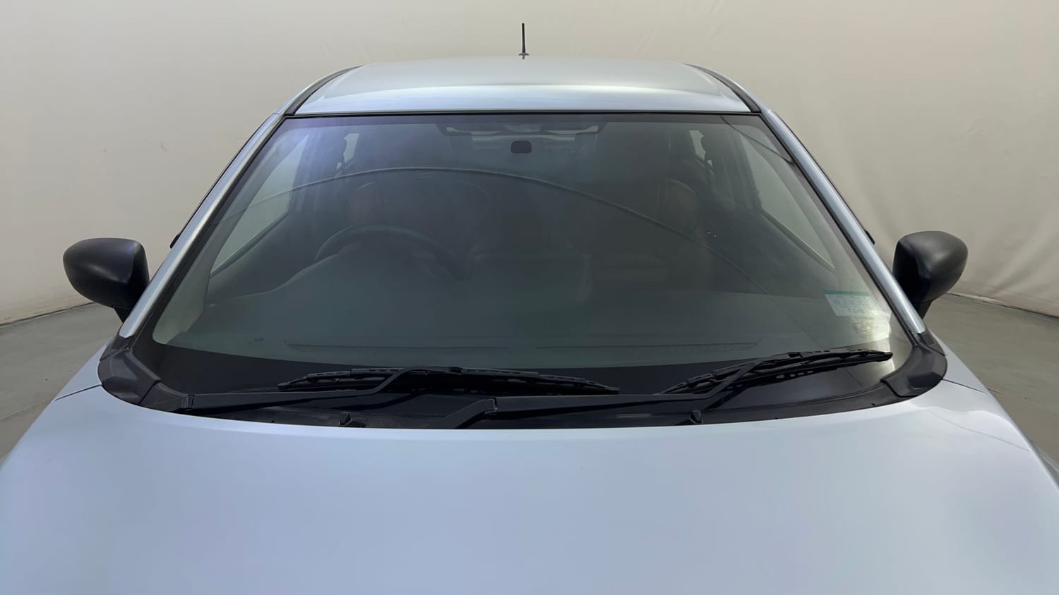 Used 2025 Toyota Glanza E Petrol Manual exterior FRONT WINDSHIELD VIEW