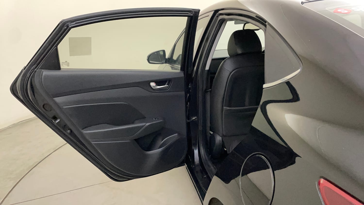 Used 2021 Hyundai Verna SX (O) 1.6 VTVT AT Petrol Automatic interior LEFT REAR DOOR OPEN VIEW
