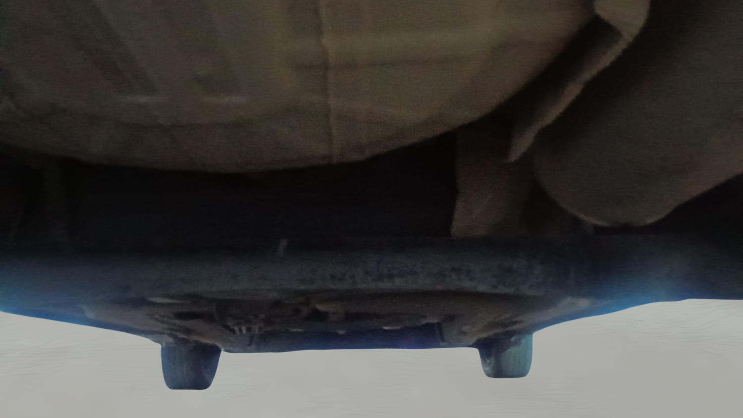 Used 2016 Ford Figo Aspire Trend 1.5 TDCi Diesel Manual extra REAR UNDERBODY VIEW (TAKEN FROM REAR)