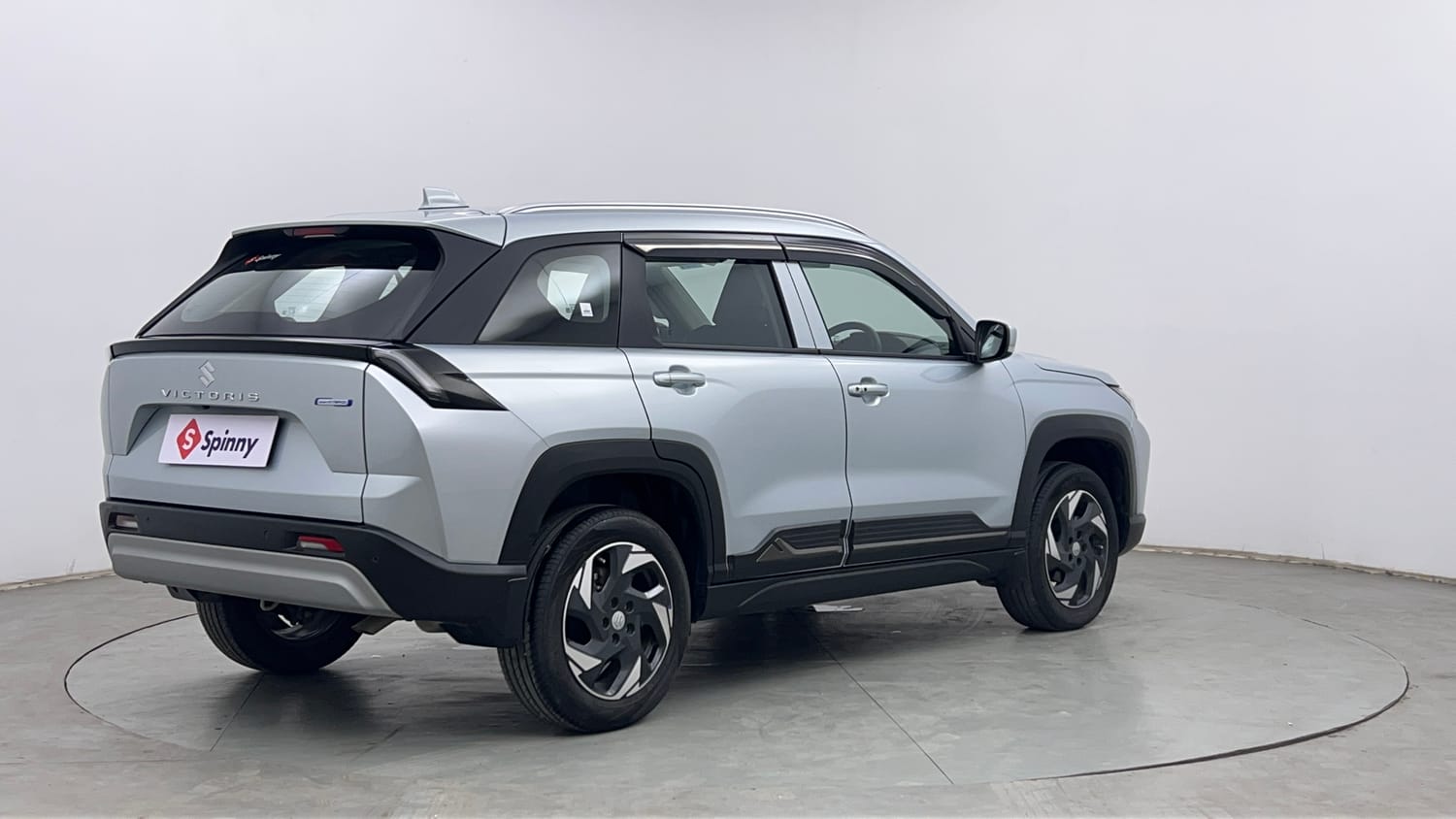 Used 2026 Maruti Suzuki Victoris LXI MT 2W Petrol Manual exterior RIGHT REAR CORNER VIEW
