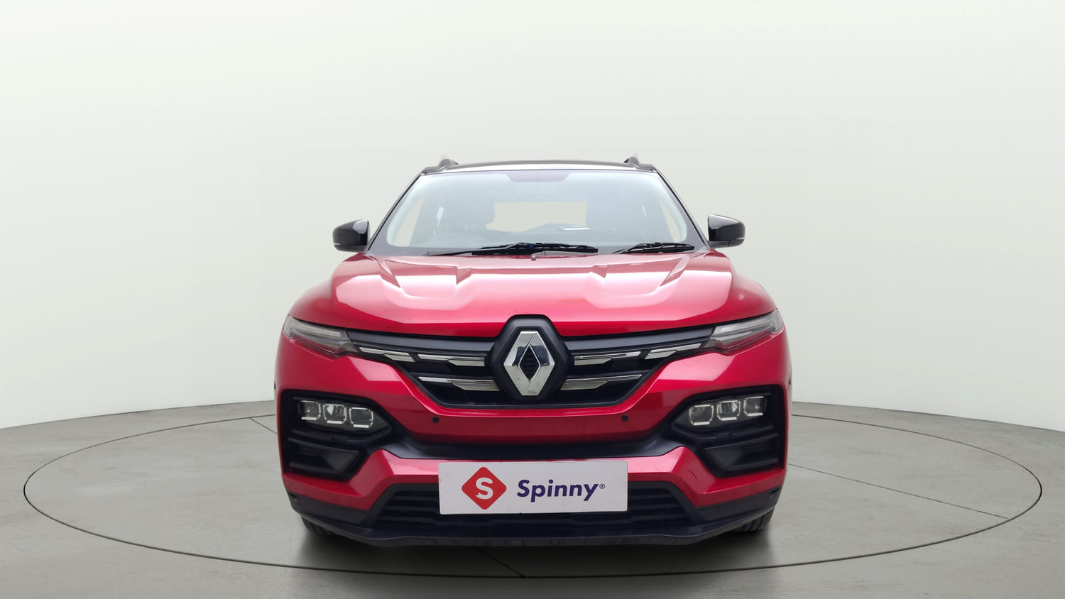 Used 2021 Renault Kiger RXZ Turbo CVT Dual Tone Petrol Automatic exterior FRONT VIEW