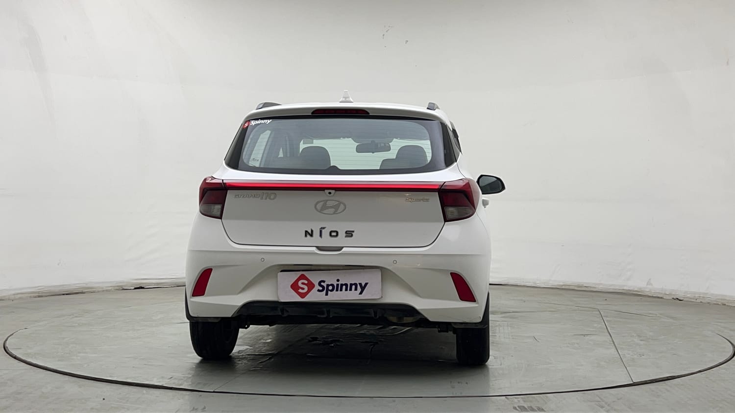 Used 2025 Hyundai Grand i10 Nios Sportz 1.2 Kappa VTVT Petrol Manual exterior BACK VIEW