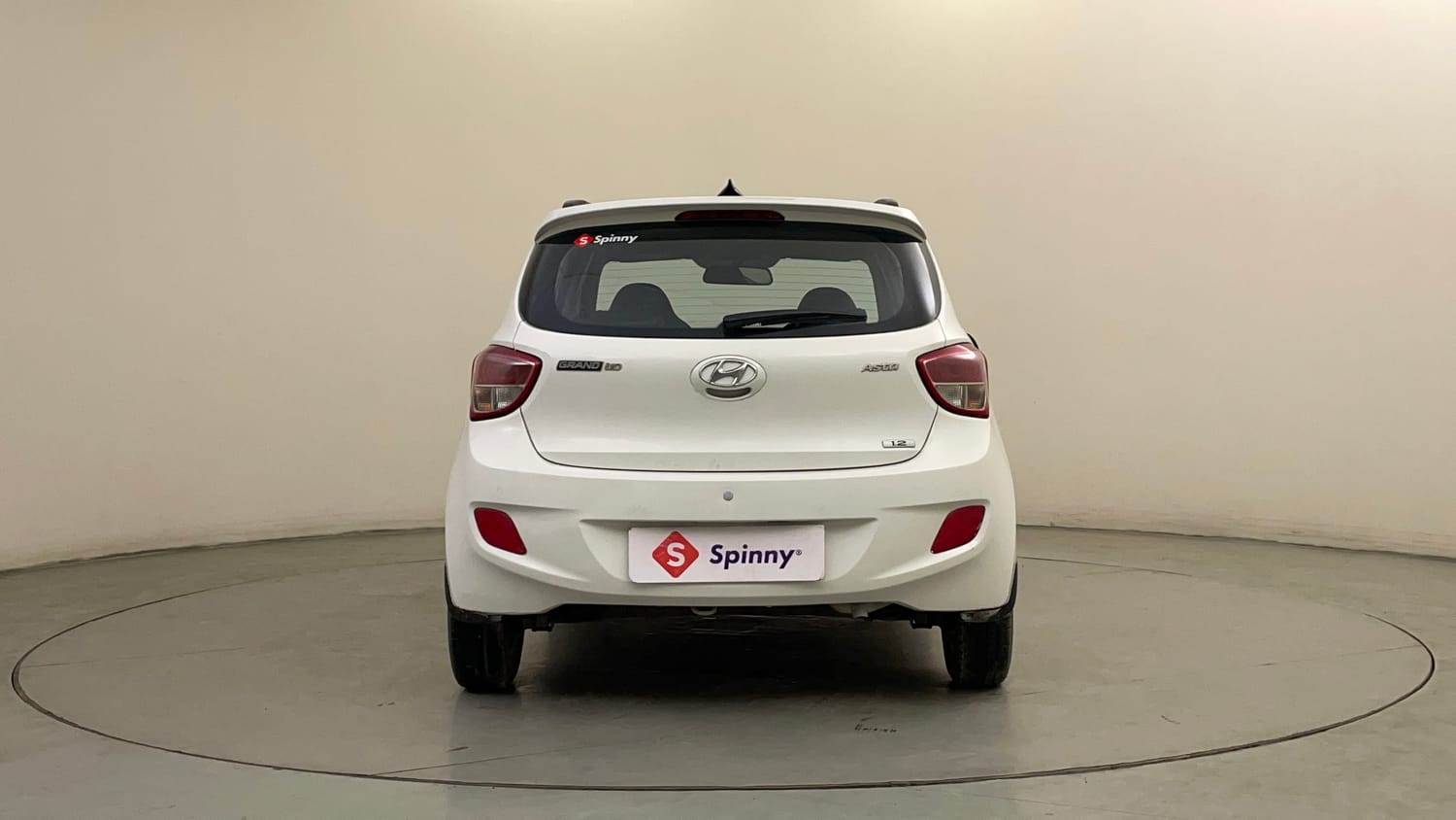 Used 2015 Hyundai Grand i10 Asta 1.2 Kappa VTVT (O) Petrol Manual exterior BACK VIEW