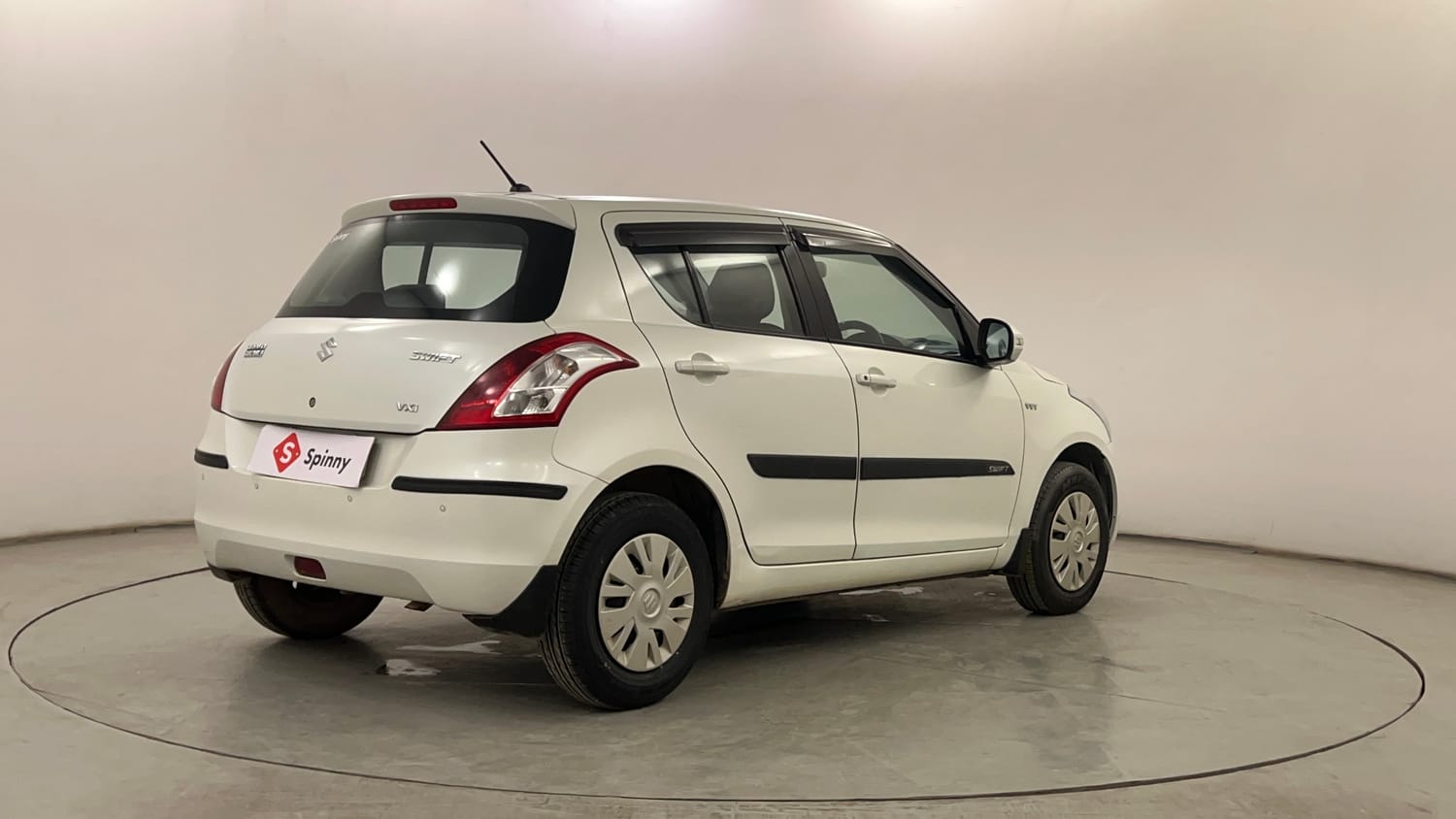 Used 2013 Maruti Suzuki Swift VXi Petrol Manual exterior RIGHT REAR CORNER VIEW