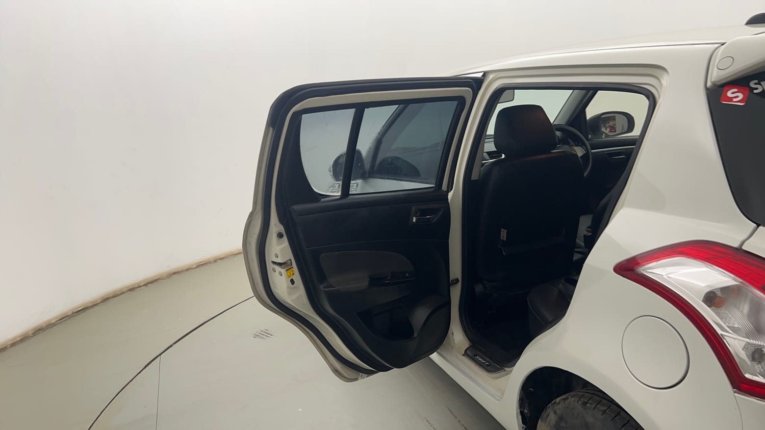 Used 2015 Maruti Suzuki Swift VXi Petrol Manual interior LEFT REAR DOOR OPEN VIEW